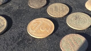 Путешествие в прошлое . Царские монеты!