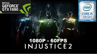 Injustice 2 Legendary Edition on GTX 1050