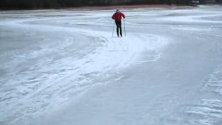 norSkate - ice skates on skis