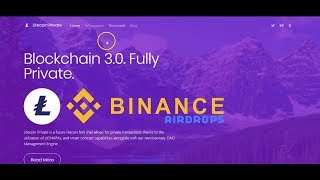 Lite Coin Private Free AirDrop || BINANCE CRYPTO AIRDROPS 2018