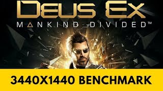 Deus Ex: Mankind Divided - PC Ultra Quality (3440x144)