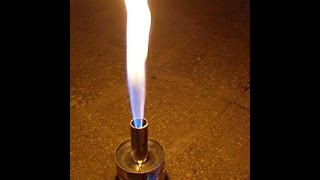 "Amazing Blow torch" DIY Pop Can Alcohol Stove