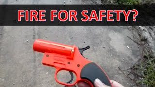 Orion flare gun preview and alternative uses