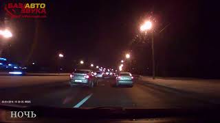 Видеорегистратор Prestigio RoadRunner 325. Тест днем и ночью.