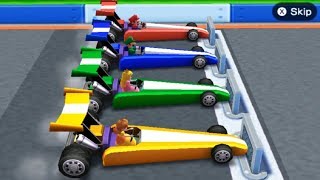 Mario Party The Top 100 - Mario vs Luigi vs Peach vs Daisy