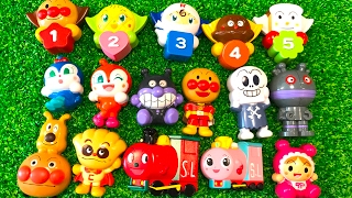 アンパンマン おもちゃアニメ アンパンマンのピッタン❤︎わんわんとチョロミーがピッタンで遊ぶよ！上手にピッタンコできたかな？手さぐりbox　知育おもちゃ anpanman toy