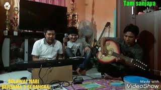 Lagu lampung versi solawat nabi , cipt. Zainal arifin , live bersama tiga serangkai .