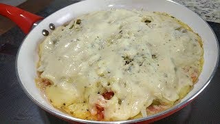 Lanchão de Frigideira, Substitua seu Jantar, Pronto em Pouco Minutos