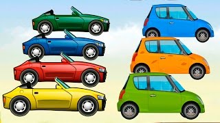 Мультики про машинки - Красим машинки! Развивающие мультфильмы для детей 2017