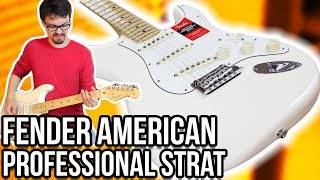 Fender American Professional Strat Demo/Review || The American Standard Series Replacement!!