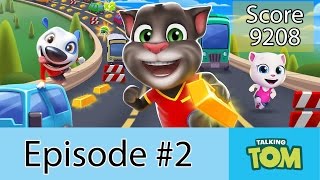 Talking tom gold run gameplay - episode 2