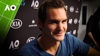 Roger Federer post final interview | Australian Open 2017