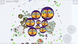 Agar.io Mobile Overloaded Server 100K Highscore Corner Trolling!