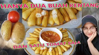 HANYA DARI KENTANG REBUS BISA MENJADI CEMILAN YANG RENYAH DAN GURIH