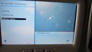 Трансатлантический рейс Париж-Гавана.Над Атлантическим океаном.En el avion,online camera