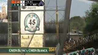 HomeRun de Carlos Peñuelas de Saraperos de Saltillo 06-04-2014