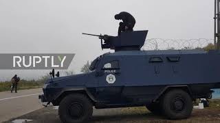 Barricades at Kosovo border removed as NATO troops move to mediate car plate row