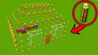 КАК ПОСТРОИТЬ ДОМ ИЗ ФАКЕЛОВ В МАЙНКРАФТ? КАК ВЫЖИТЬ В MINECRAFT? ЗАЩИТА НУБА | МУЛЬТИК