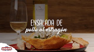 Receta de ensalada de pollo al estragón I SaborUSA