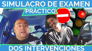 Intervención por ? semáforo rojo y ? dirección prohibida. 5 faltas súper graves.