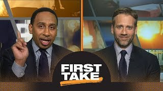 Stephen A. shuts down Max's response to question about Rockets' Achilles heel | First Take | ESPN