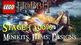 LEGO: The Hobbit - Azog the Defiler 100% - ALL Minikits,Items,Schematics