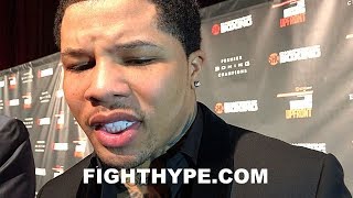 GERVONTA DAVIS VOWS TO PROVE HE'S MATURE ON ADRIEN BRONER CARD; FIRM ON MAKING 130