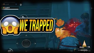 we trap ourself in the house|zombie mode experiments|pubg mobile