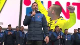Igor Karačić: ''Borili smo se za našu malu Hrvatsku!'' (Doček rukometaša 2020.)