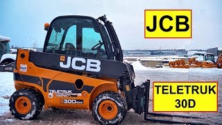 Обзор TELETRUK 30D — уникального погрузчика от JCB