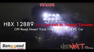 HBX 12889 1/12 2.4G 4WD RC Truggy Thruster Two Speed Mode