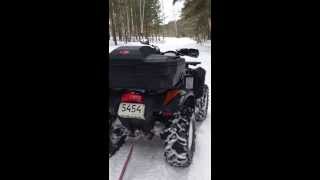 CF 625 X6 прямоток выхлоп от DG