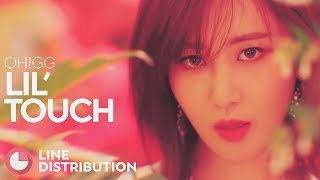 GIRLS' GENERATION-OH!GG - Lil' Touch (Line Distribution)
