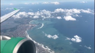 Citilink Airbus A320-200 Powerful Takeoff from Denpasar Ngurah Rai Airport