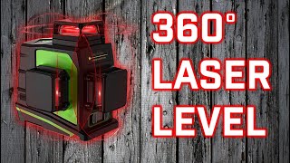 Huepar Automatic Self-Leveling Laser Level 360  Degree Red Cross Review
