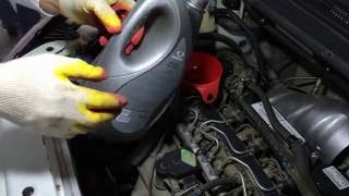 Замена масла в двигателе на СсангЙонг Актион 2011 года  SsangYong Actyon