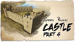 Building a Castle: Part 4 - 3x3 Tower With Arrow Slits  | ARK: Survival Evolved | Base Design