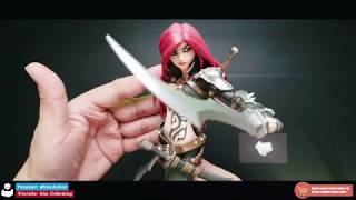 [LMHT] Đập hộp  mô hình Sát thủ Katarina - Katarina Unlocked Statue Unboxing