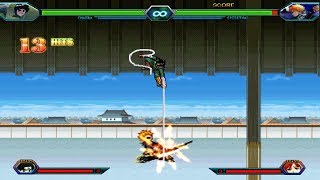 Bleach Vs Naruto 3.1 - Rock Lee Combo Tutorial