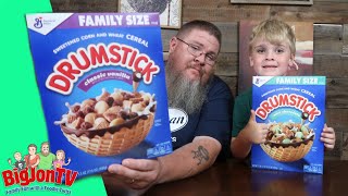 General Mills Drumstick Cereal || Taste Test Tuesday