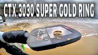 minelab CTX 3030 I Find GOLD | metal detecting beach hunt ?