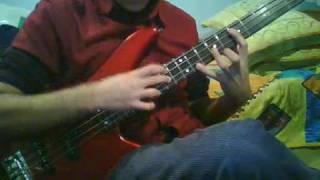 How to Play Stu Hamm - Flow My Tears bass solo (The Policeman Said)