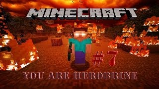 Играем в Minecraft You Are Herobrine Серия 7[Мини деревня]