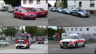 Dachstuhlbrand in Weinheimer Pflegeheim [EINSATZKRÄFTE AUF ALARMFAHRT]