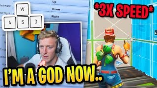 Tfue is *CRACKED* After Changing His Keybinds! (MAX Speed Editing & Building)