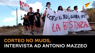 Corteo No Muos, intervista ad Antonio Mazzeo
