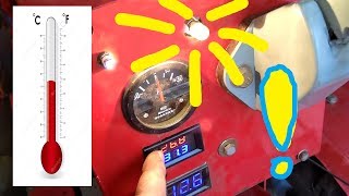 сигнальная лампочка о перегреве двигателя на мотоблок