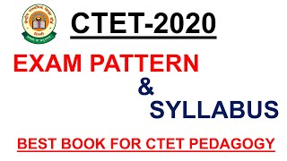 CTET-2020(JUL) Exam Pattern & Syllabus Best Books for PEDAGOGY