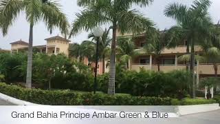 Осмотр отелей Luxury Bahia Principe Ambar Green & Blue