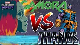 Marvel Future Fight: T2 Gamora VS Thanos [World Boss]